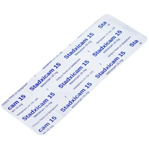 Thuốc Stadxicam 15 Stella điều trị thoái hóa khớp, viêm khớp dạng thấp (3 vỉ x 10 viên)