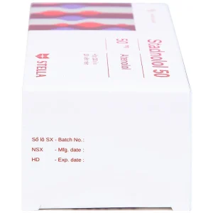 Thuốc Stadnolol 50 Stella điều trị tăng huyết áp, đau thắt ngực mạn tính ổn định (10 vỉ x 10 viên)