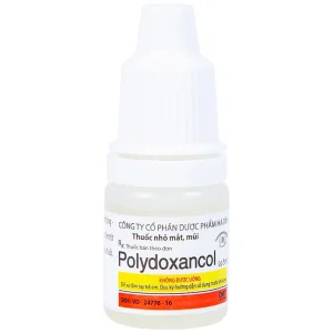 Thuốc nhỏ mắt, mũi Polydoxancol Hataphar điều trị viêm nhiễm mắt và mũi (5ml)