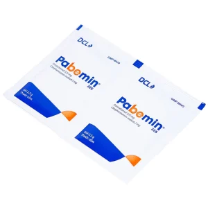 Cốm Pabemin 325 Pharimexco điều trị sốt từ nhẹ đến vừa, cảm lạnh, ho, sổ mũi (30 gói)