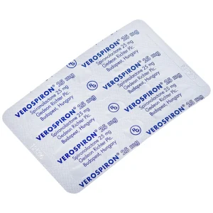 Thuốc Verospiron 25mg Gedeon điều trị ngắn hạn phẫu thuật (1 vỉ x 20 viên)