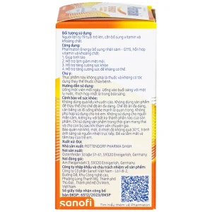 Viên uống Pharmaton Energy hỗn hợp vitamin và khoáng chất giúp tỉnh táo, hỗ trợ giảm mệt mỏi (30 viên)