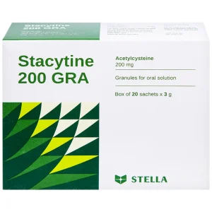 Cốm pha dung dịch uống Stacytine 200 GRA Stella tiêu nhầy, long đờm (20 gói)