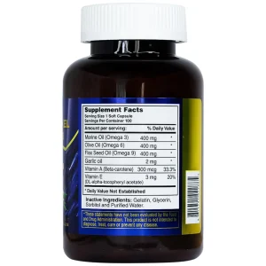 Viên uống Omexxel 3-6-9 Premium hỗ trợ tốt cho não và mắt (100 viên)