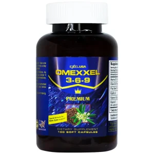 Viên uống Omexxel 3-6-9 Premium hỗ trợ tốt cho não và mắt (100 viên)