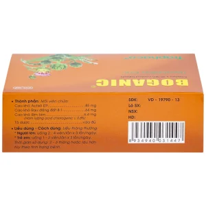 Thuốc Boganic Traphaco bổ gan, hỗ trợ điều trị suy giảm chức năng gan (5 vỉ x 20 viên)