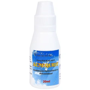 Dung dịch dùng ngoài Acnequidt Hóa Dược điều trị bệnh trứng cá (20ml)