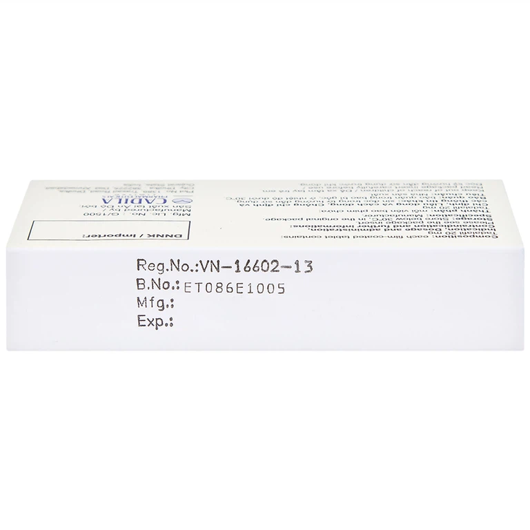 Viên nén Jovan T 20 Cadila điều trị rối loạn cương dương (1 vỉ x 1 viên)