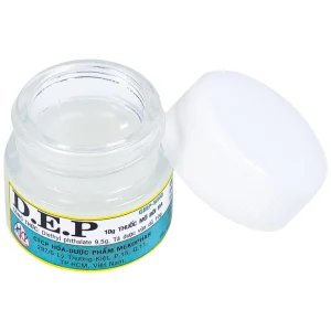 Thuốc mỡ bôi da D.E.P Mekophar điều trị ghẻ ngứa (10g)