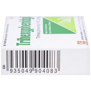 Thuốc Trihexyphenidyl Pharmedic điều trị phụ trợ hội chứng Parkinson (5 vỉ x 20 viên)