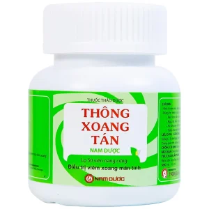 Thuốc Thông Xoang Tán Nam Dược điều trị viêm xoang mãn tính (50 viên)