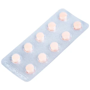 Viên nén MesHanon 60mg Hasan điều trị nhược cơ, tắt ruột do liệt ruột và bí tiểu sau phẫu thuật (3 vỉ x 10 viên)