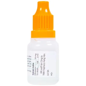 Thuốc nhỏ mắt Ofloxacin 0,3% Traphaco điều trị nhiễm trùng mắt, viêm kết mạc (6ml)