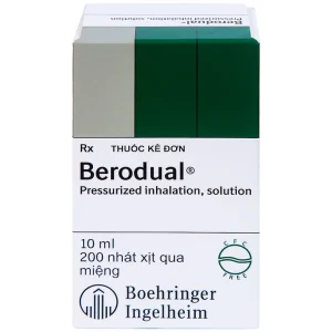 Dung dịch Berodual Boehringer hỗ trợ giãn phế quản (10ml)