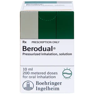 Dung dịch Berodual Boehringer hỗ trợ giãn phế quản (10ml)