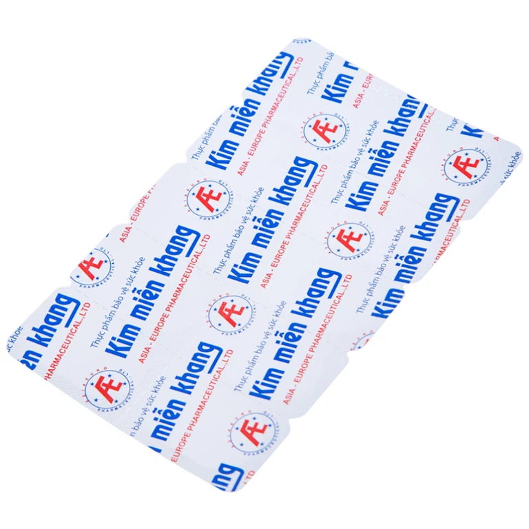 Viên uống Kim Miễn Khang IMC tăng cường năng lượng cho tế bào miễn dịch (3 vỉ x 10 viên)