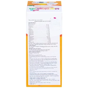 Siro MorningKids Multivitamin Bổ sung Vitamin và khoáng chất (125ml)