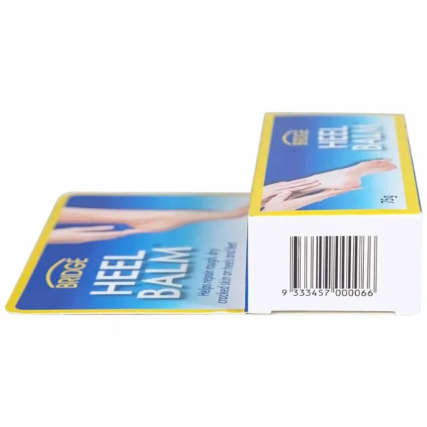 Kem Heel Balm Bridge Healthcare làm mềm, phục hồi da thô ráp, khô, nứt nẻ ở gót chân và bàn chân (75g)