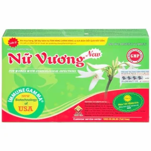 Viên nén Nữ Vương Vinh Gia hỗ trợ làm giảm nguy cơ viêm âm đạo, cổ tử cung (3 vỉ x 10 viên)