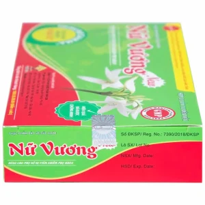 Viên nén Nữ Vương Vinh Gia hỗ trợ làm giảm nguy cơ viêm âm đạo, cổ tử cung (3 vỉ x 10 viên)
