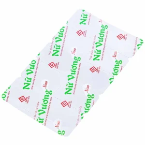 Viên nén Nữ Vương Vinh Gia hỗ trợ làm giảm nguy cơ viêm âm đạo, cổ tử cung (3 vỉ x 10 viên)