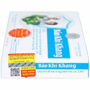 Viên uống Bảo Khí Khang IMC hỗ trợ giảm ho, khạc đờm, khó thở, giảm tái phát hen suyễn (2 vỉ x 10 viên)