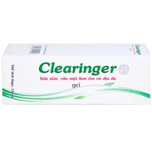 Sữa tắm, rửa mặt Clearinger Gamma làm ẩm và dịu da (150ml)