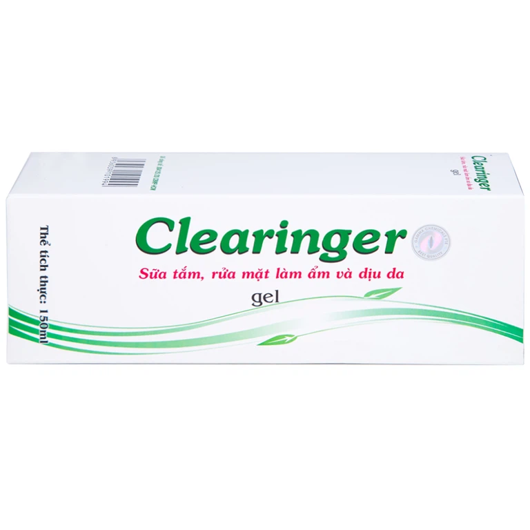 Sữa tắm, rửa mặt Clearinger Gamma làm ẩm và dịu da (150ml)