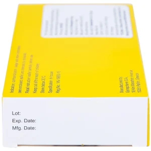 Viên nén Nykob 5mg Genepharm SA điều trị tâm thần phân liệt (4 vỉ x 7 viên)