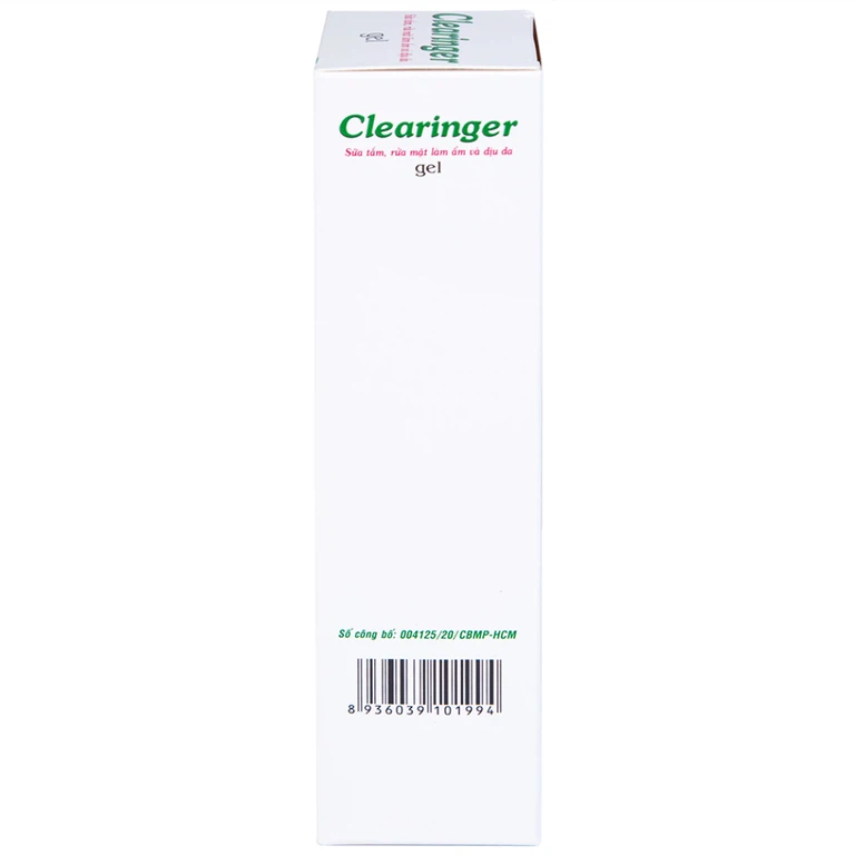 Sữa tắm, rửa mặt Clearinger Gamma làm ẩm và dịu da (150ml)
