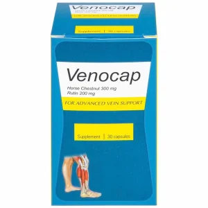 Viên uống Venocap Global Pharm giúp cải thiện các triệu chứng suy giãn tính mạch (30 viên)