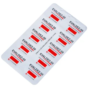 Thuốc Evaldez 50 Davipharm điều trị trầm cảm (6 vỉ x 10 viên)