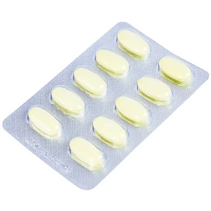 Thuốc Dorabep 800mg Đông Nam điều trị triệu chứng chóng mặt (10 vỉ x 10 viên)