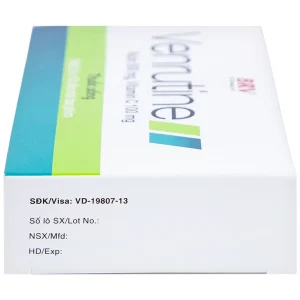 Thuốc Venrutine 500mg/100mg BRV điều trị bệnh trĩ, các chứng xuất huyết dưới da (3 vỉ x 10 viên)