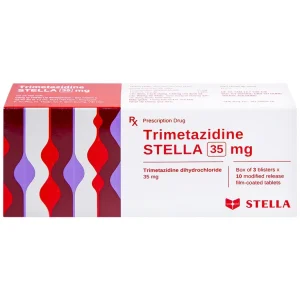 Thuốc Trimetazidine Stella 35mg điều trị đau thắt ngực ổn định (3 vỉ x 10 viên)