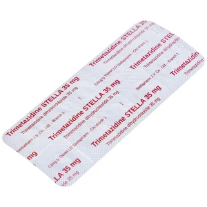 Thuốc Trimetazidine Stella 35mg điều trị đau thắt ngực ổn định (3 vỉ x 10 viên)