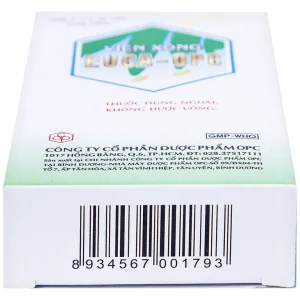 Viên xông Euca-OPC điều trị cảm mạo, cảm cúm, sát trùng mũi họng (2 vỉ x 10 viên)