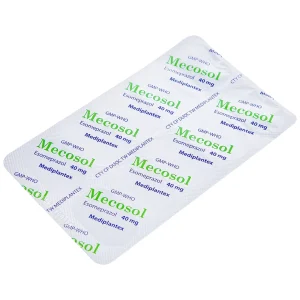 Viên nang cứng Mecosol 40mg Mediplantex điều trị bệnh trào ngược - dạ dày, thực quản (1 vỉ x 10 viên)