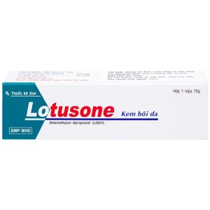 Kem bôi da Lotusone Medipharco điều trị eczema dị ứng, viêm da (15g)