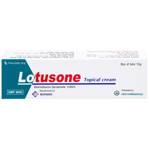Kem bôi da Lotusone Medipharco điều trị eczema dị ứng, viêm da (15g)