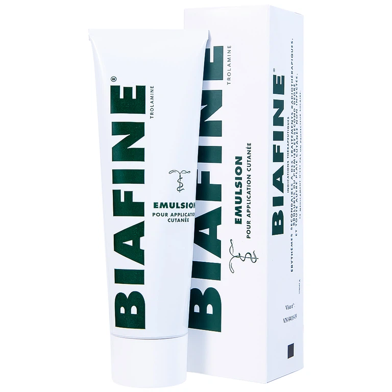 Nhũ tương Biafine Janssen điều trị bỏng độ 1, độ 2, các vết thương ngoài da không nhiễm trùng (93g)