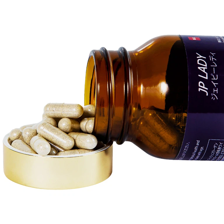 Viên uống JP Lady Jpanwell cung cấp vitamin hỗ trợ phụ nữ giai đoạn tiền mãn kinh (60 viên)