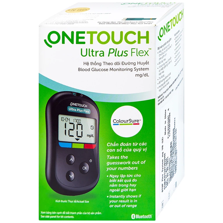 Máy thử đường huyết Onetouch Ultra Plus Flex LifeScan (Mmol/l)