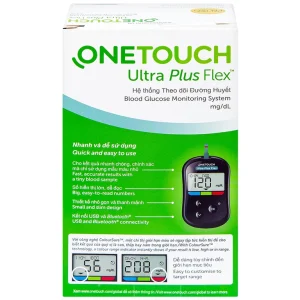 Máy thử đường huyết Onetouch Ultra Plus Flex LifeScan (Mmol/l)