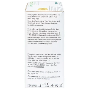 Máy thử đường huyết Onetouch Ultra Plus Flex LifeScan (Mmol/l)