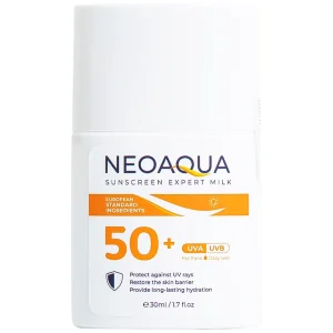 Sữa chống nắng dưỡng ẩm kiềm dầu NeoAqua Sunscreen Expert Milk SPF50+ (30ml)