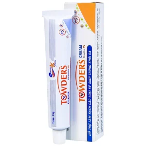 Kem Towders Cream Quang Xanh hỗ trợ phòng ngừa muỗi, ghẻ, chấy và giữ ẩm, mềm mịn da (15g)