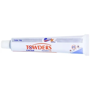 Kem Towders Cream Quang Xanh hỗ trợ phòng ngừa muỗi, ghẻ, chấy và giữ ẩm, mềm mịn da (15g)
