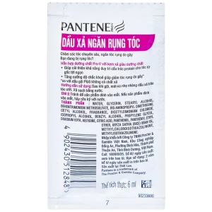 Dầu xả ngăn rụng tóc Pantene dạng dây (10 gói x 6ml)