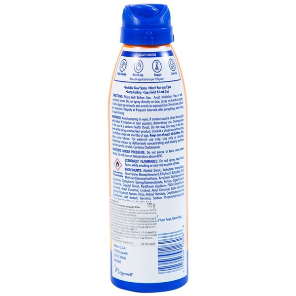 Sữa chống nắng dạng xịt Banana Boat Sport Ultra Suncreen Continuos Spray SPF 100 PA++++ (170g)